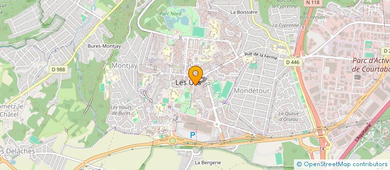 localisation de l'entreprise ASS COMMUNICATION ETUDE RECHERC FORMATIO à LES ULIS
