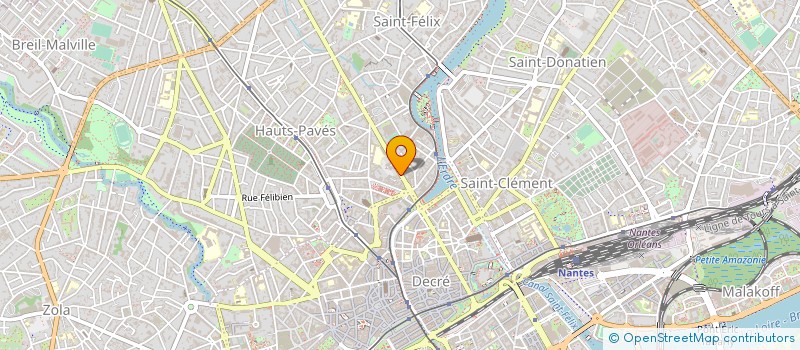 localisation de l'entreprise ASS COMPAGNIE BELLAMY DANSE  NANTES