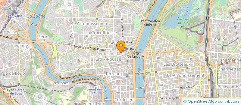 localisation de l'entreprise ASS COMPAGNIE DE LA CORDONNERIE à LYON
