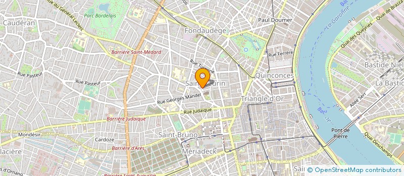 localisation de l'entreprise ASS COMPAGNIE IJB à BORDEAUX