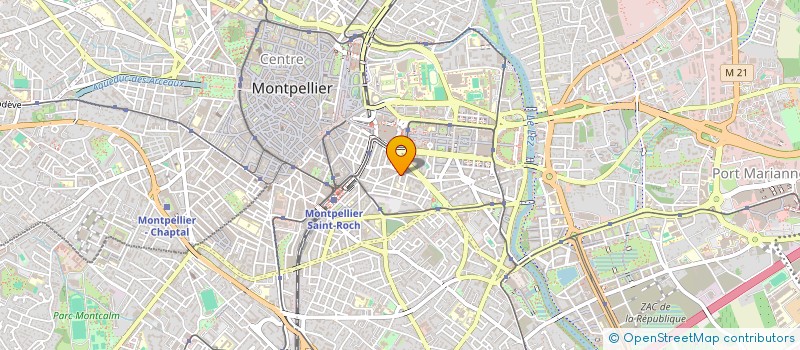 localisation de l'entreprise ASS COMPAGNIE LA NUIT REMUE à MONTPELLIER