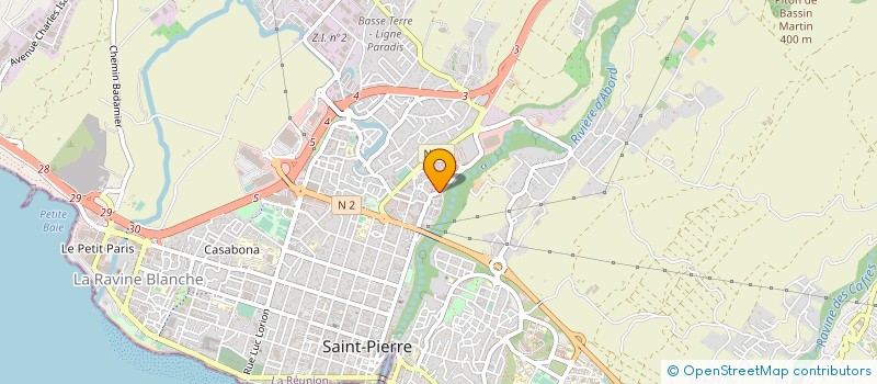 localisation de l'entreprise ASS COMPAGNIE METRONOME à SAINT-PIERRE