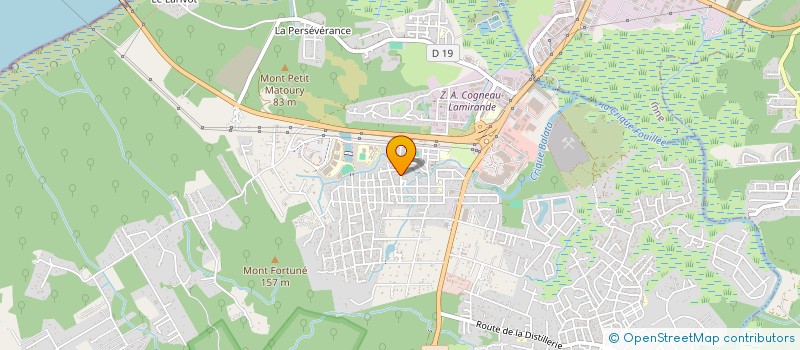localisation de l'entreprise ASS COMPAGNONS DE MISSION  MATOURY