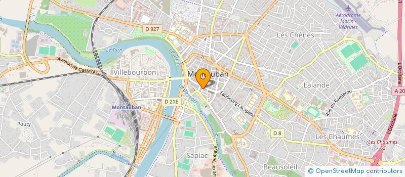 localisation de l'entreprise ASS COMPT GEST SERVICE LIBRE ENTREPRISE à MONTAUBAN