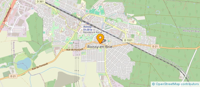 localisation de l'entreprise ASS CONCER ELUS FRANGE OUEST SEINE MARNE à ROISSY-EN-BRIE