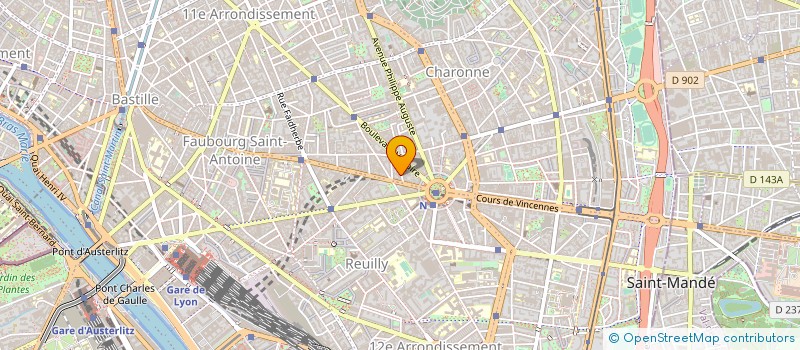 localisation de l'entreprise ASS CONCIENCE 2  PARIS