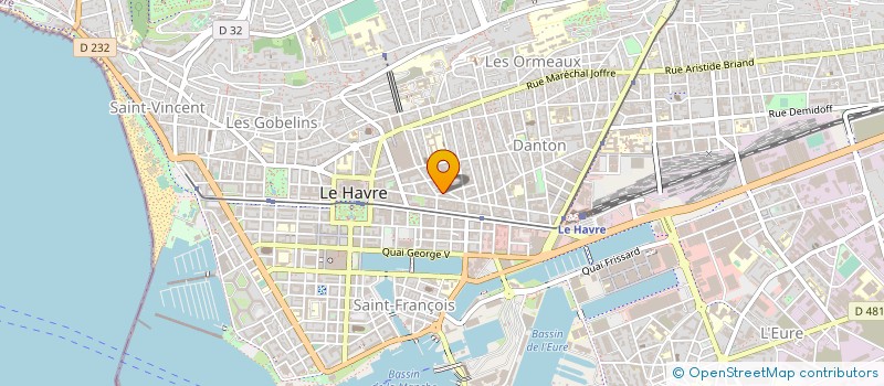 localisation de l'entreprise ASS CONCOURS HIPPIQUES DU HAVRE  LE HAVRE