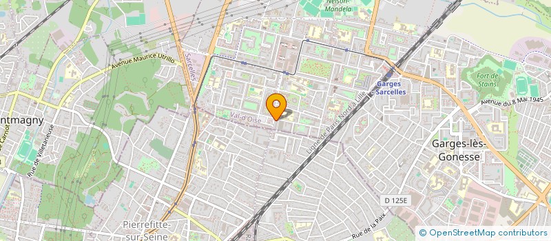 localisation de l'entreprise ASS  CONF SYND DU CADRE DE VIE DE L AMIC  SARCELLES