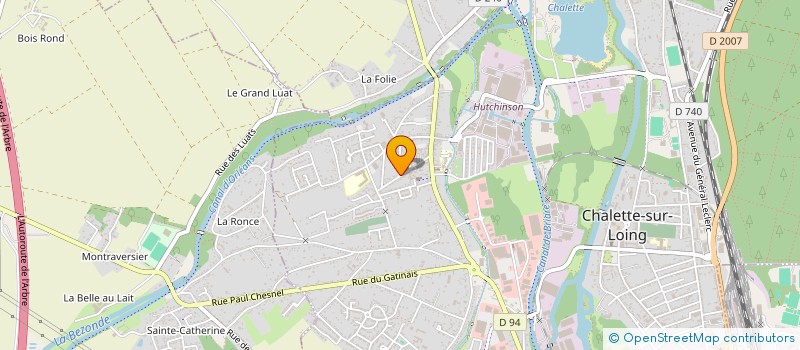 localisation de l'entreprise ASS CONFEDERATION ISLAMIQUE MILLI GORUS MONTARGIS  CHALETTE-SUR-LOING