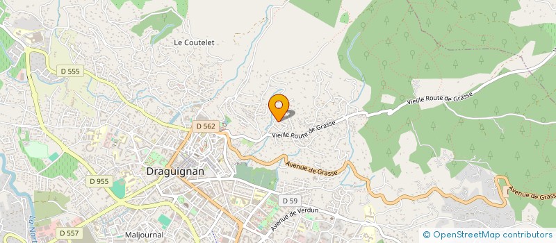 localisation de l'entreprise ASS CONFIANCE à DRAGUIGNAN