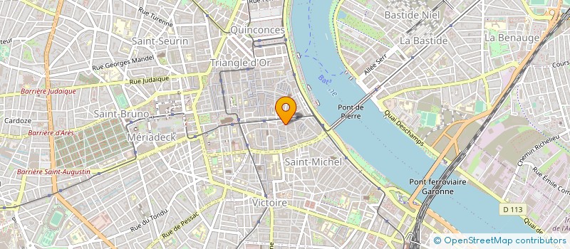 localisation de l'entreprise ASS  CONFRERIE DES MOUSTACHUS  BORDEAUX