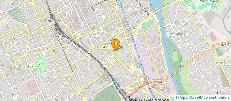 localisation de l'entreprise ASS CONGRES ODONTOLOGIE PEDIAT.NANCY 99  NANCY