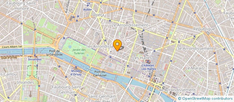 localisation de l'entreprise ASS CONNAIS MIS VAL PATRIM à PARIS