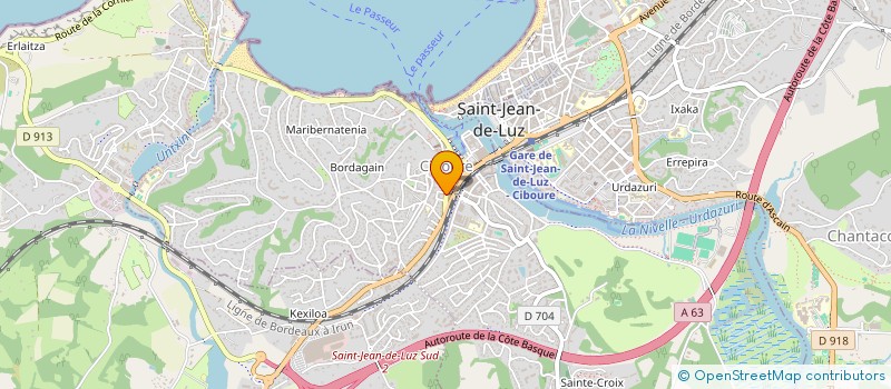 localisation de l'entreprise ASS CONNAISSANCE APPLICATION NORMES  CIBOURE