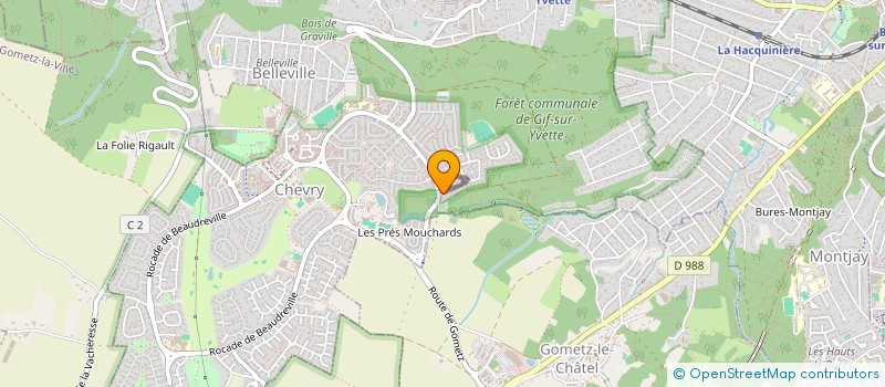 localisation de l'entreprise ASS CONSE INTERV MILIEU ESCAL SERVICES à GIF-SUR-YVETTE