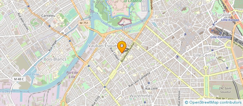 localisation de l'entreprise ASS CONSEIL CREATION ENTREP DVPT EMPLOI à LILLE
