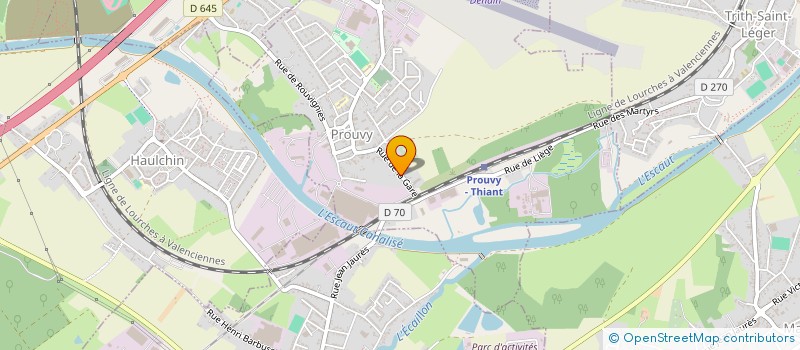 localisation de l'entreprise ASS CONSEIL DE PARENTS D ELEVES  HAULCHIN