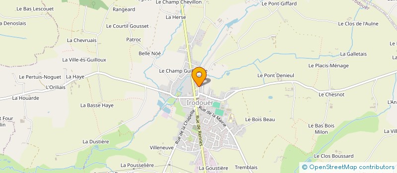 localisation de l'entreprise ASS CONSEIL DES PARENTS D'ELEVES à IRODOUER