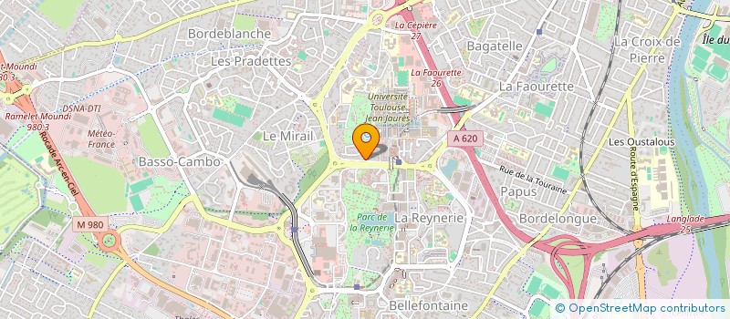 localisation de l'entreprise ASS CONSEIL FORMATION AUTOMATISME INDUST à TOULOUSE