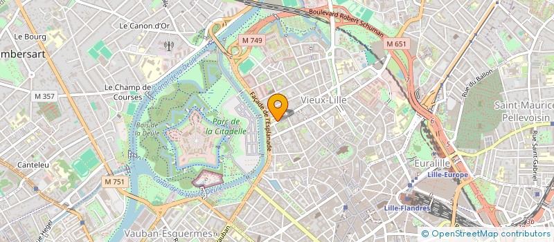 localisation de l'entreprise ASS CONSEIL PARENT ELEVE FCPE à LILLE