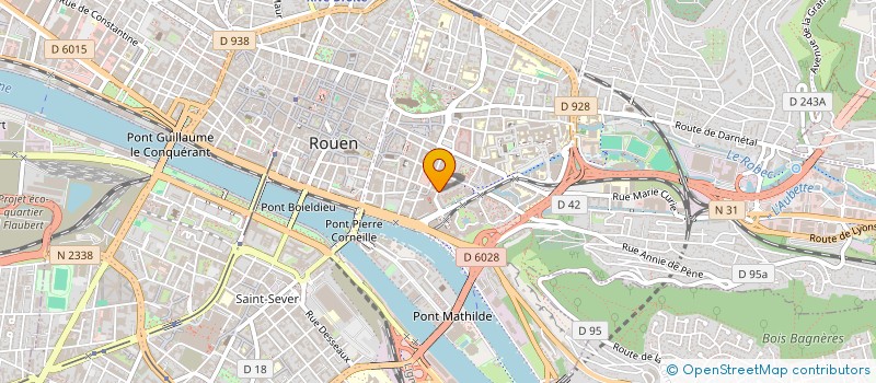 localisation de l'entreprise ASS CONSEIL REGION GENERATION ECOLO HN à ROUEN