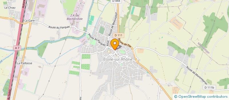 localisation de l'entreprise ASS CONSEILS PARENTS D ELEVES  PORTES-LES-VALENCE