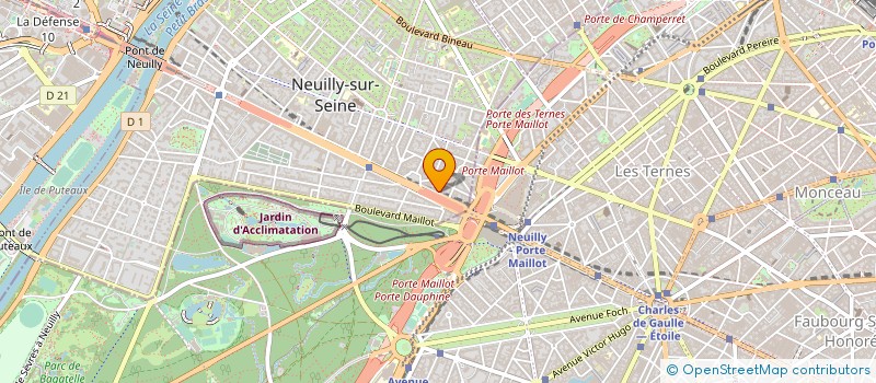 localisation de l'entreprise ASS CONSTITUTION DOCUMENTATION PATRONALE à NEUILLY-SUR-SEINE