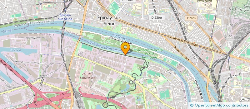 localisation de l'entreprise ASS CONSTRUCTEURS AMATEURS PLAISANCE à VILLENEUVE-LA-GARENNE