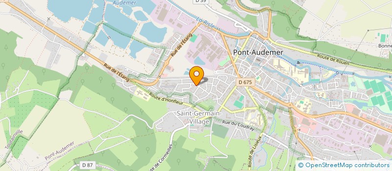 localisation de l'entreprise ASS CONSTRUCTEURS ARR BERNAY à PONT-AUDEMER
