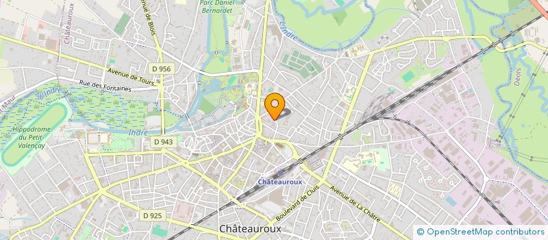 localisation de l'entreprise ASS CONTACTS à CHATEAUROUX