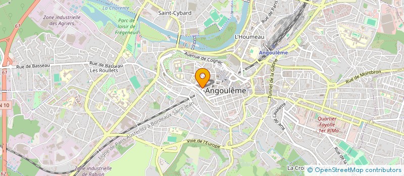 localisation de l'entreprise ASS CONTRAT VILLE GRAND ANGOULEME à ANGOULEME