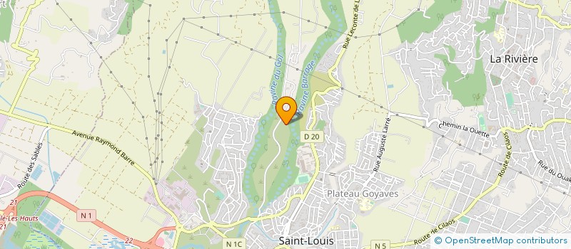 localisation de l'entreprise ASS CONTRE EXCLUSION ACTIVITE EMPLOI à SAINT-LOUIS