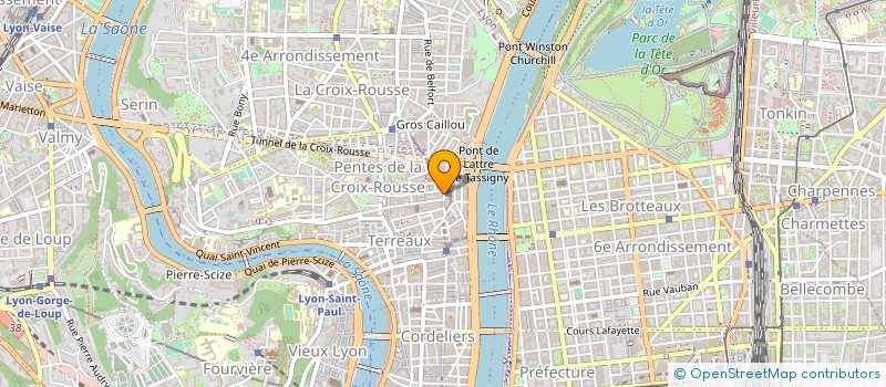 localisation de l'entreprise ASS CONTREEXEMPLE ARTCONTEMPORAIN à LYON