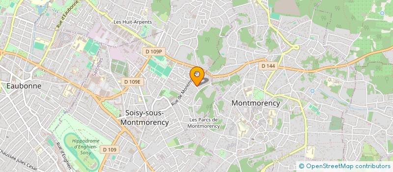 localisation de l'entreprise ASS CONTRIBUABLES SOISEENS  SOISY-SOUS-MONTMORENCY