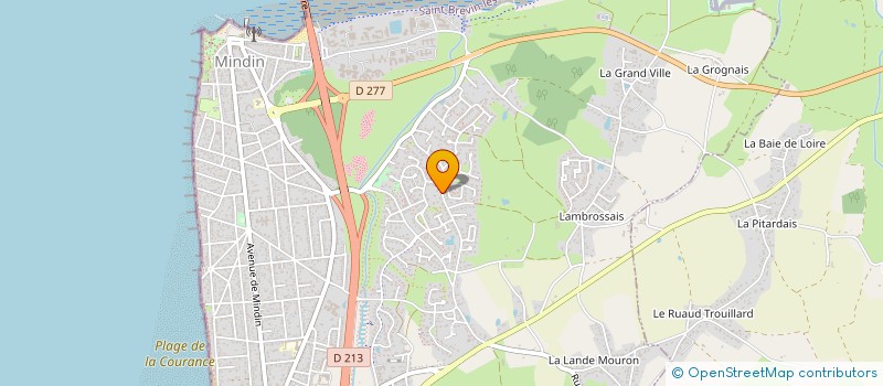 localisation de l'entreprise ASS  CONTRUTOPIE JAZZ à SAINT-BREVIN-LES-PINS
