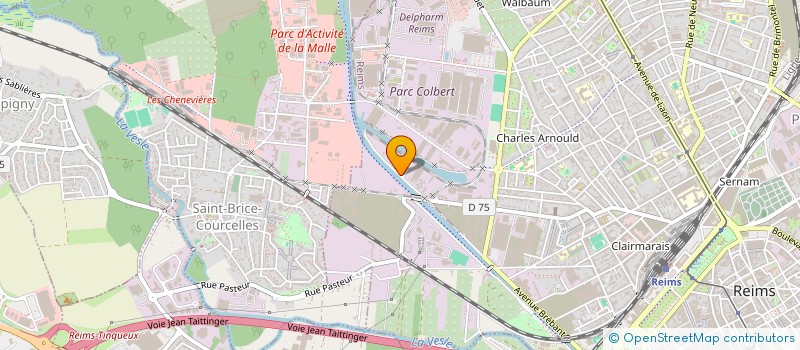 localisation de l'entreprise ASS CONVERSION TRANSITAIRES DOUANE MARNE à REIMS