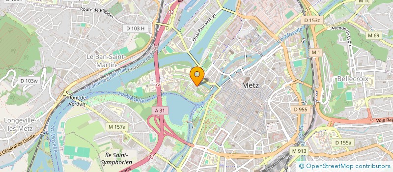 localisation de l'entreprise ASS COOP ENTR BIBLIOT ET DOCUMENTATION à METZ