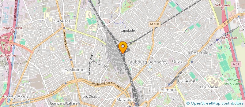 localisation de l'entreprise ASS COOPALIBRE à TOULOUSE