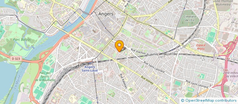 localisation de l'entreprise ASS COORDINATION ASS SOLIDARITE INTERNAT à ANGERS