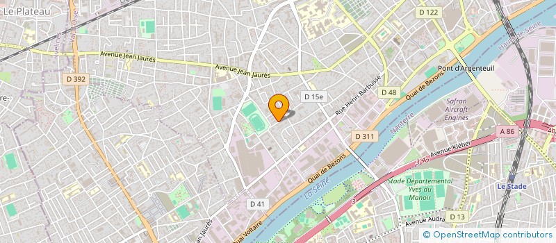localisation de l'entreprise ASS COORDINATION CTE ETS AMDBA à ARGENTEUIL