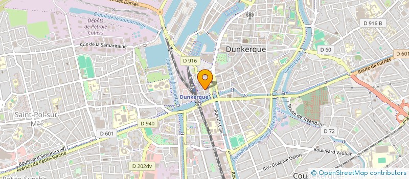 localisation de l'entreprise ASS COORDINATION DE L ACCUEIL à DUNKERQUE