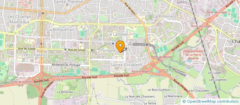 localisation de l'entreprise ASS COPRO 1 3 ET 4 SQ DE POMERANIE  RENNES