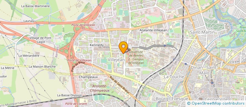 localisation de l'entreprise ASS COPRO 1 AU 7 R DOYEN COLAS  RENNES