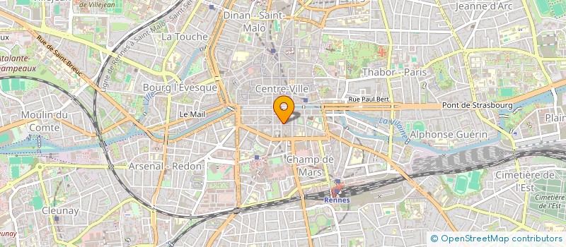 localisation de l'entreprise ASS COPRO 1 RUE VASSELOT  RENNES