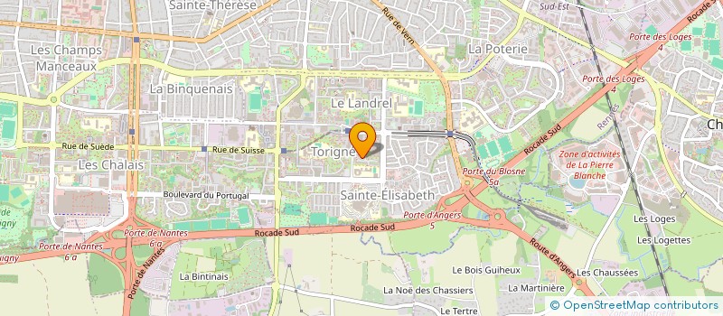 localisation de l'entreprise ASS COPRO 1 SQ DE TRANSYLVANIE  RENNES