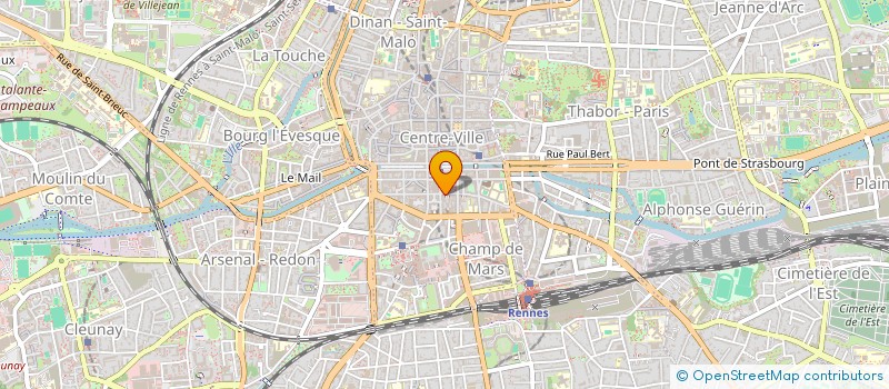 localisation de l'entreprise ASS COPRO 10 RUE VASSELOT  RENNES