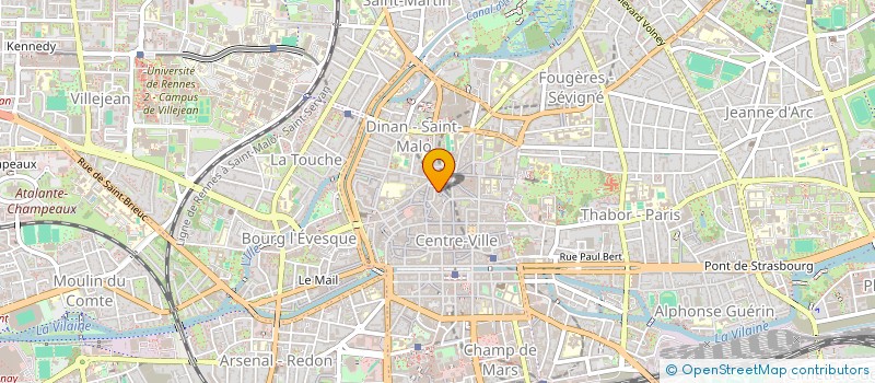 localisation de l'entreprise ASS COPRO 12 PLACE SAINTE ANNE  RENNES