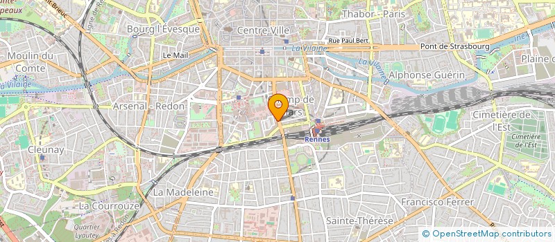 localisation de l'entreprise ASS COPRO 12 R DE L ALMA  RENNES