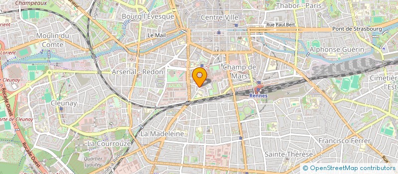 localisation de l'entreprise ASS COPRO 12 RRUE FRANCOIS JOLY  RENNES