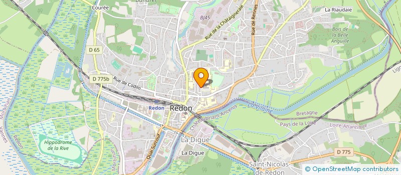 localisation de l'entreprise ASS COPRO 13 AV ETIENNE GASCON  REDON